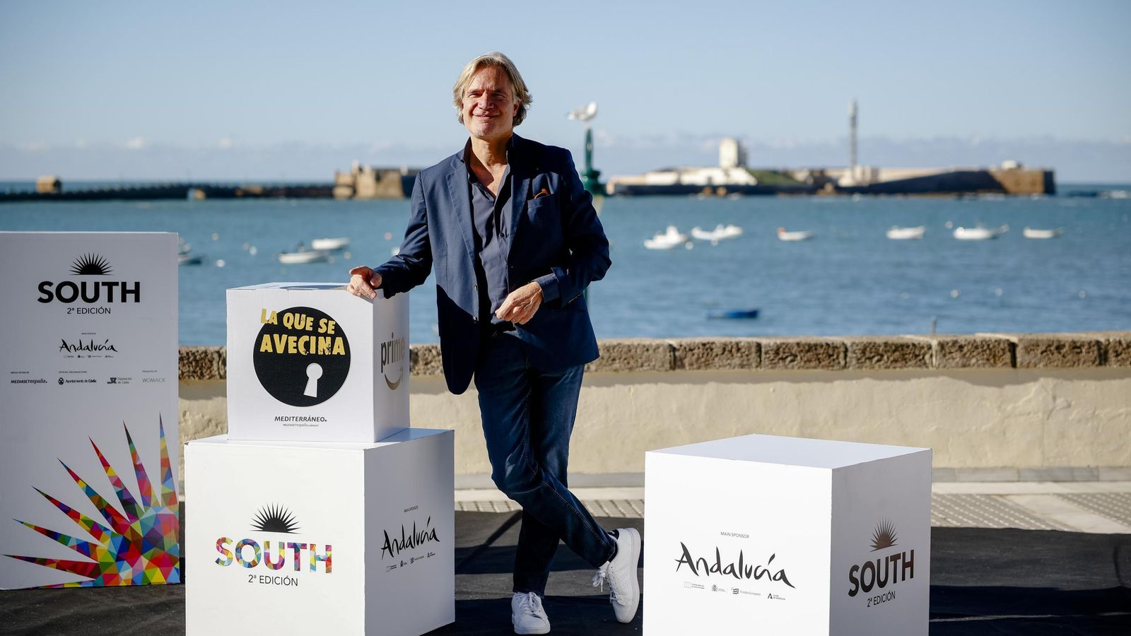 imágenes del photocall del South Series en la caleta el domingo 27