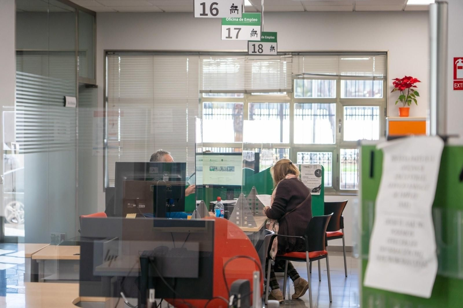 Oficina del INEM.