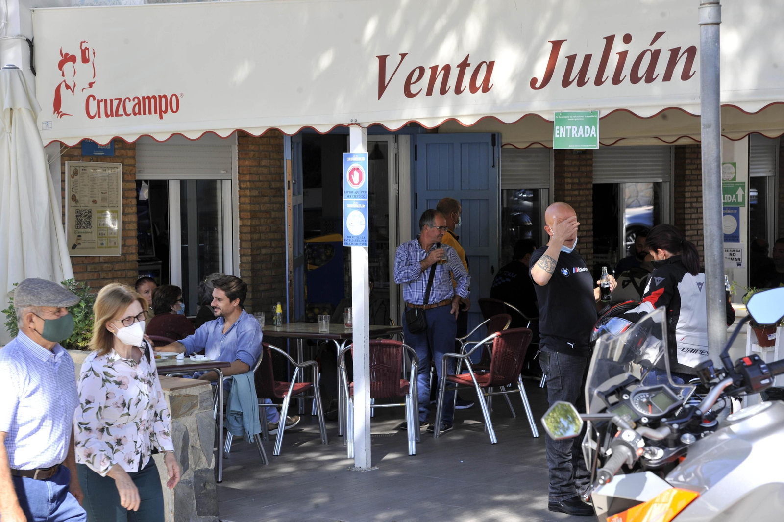 Nuevo lleno de visitantes en El Bosque