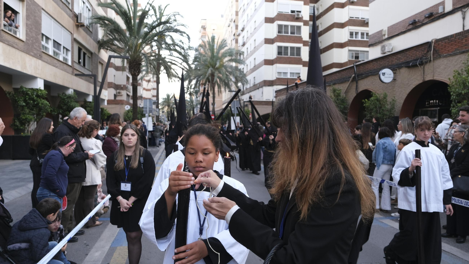 Procesión de Caridad en la Semana Santa de Almería 2025