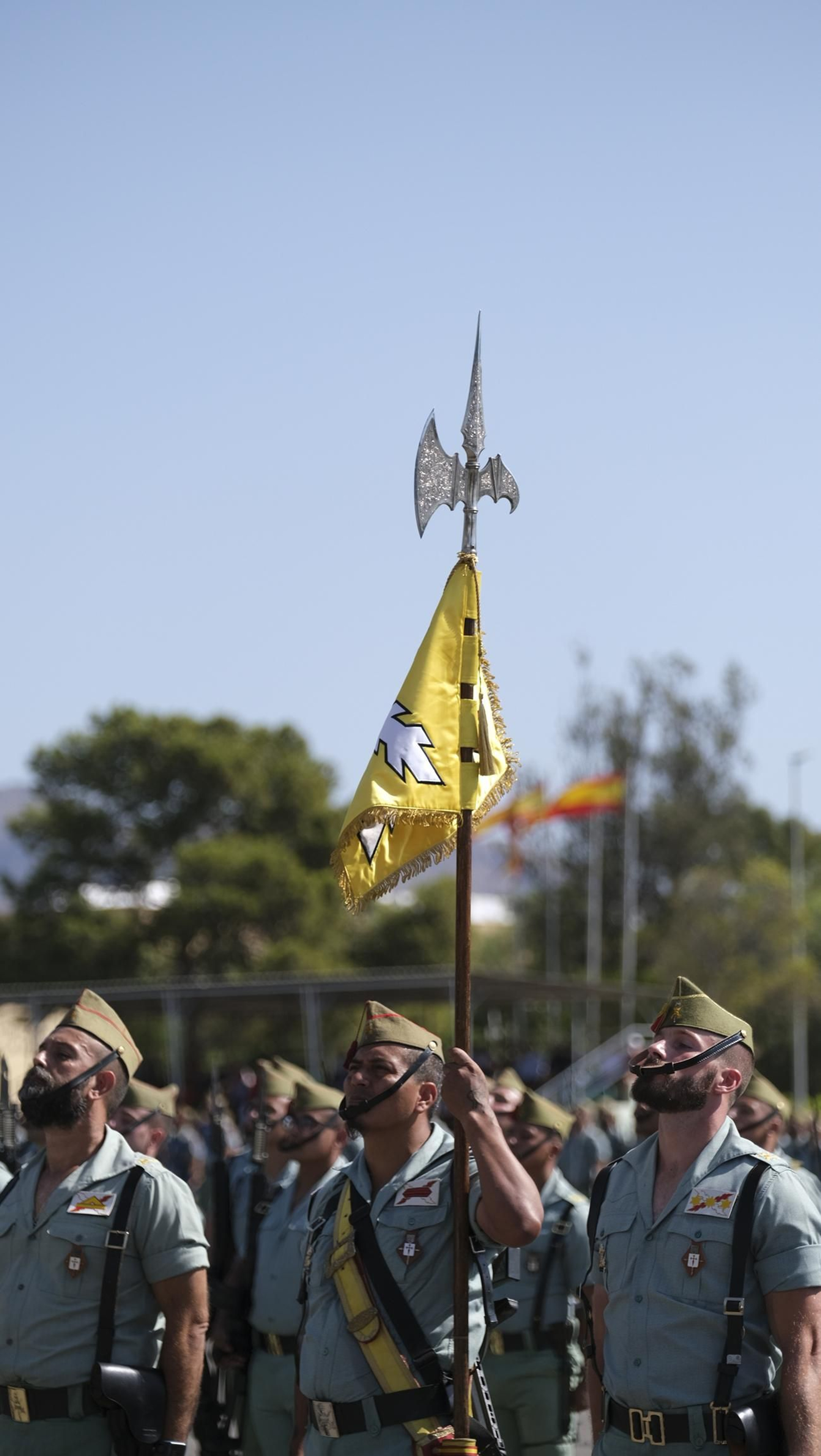 Imágenes del 102 aniversario de La Legión en Almería