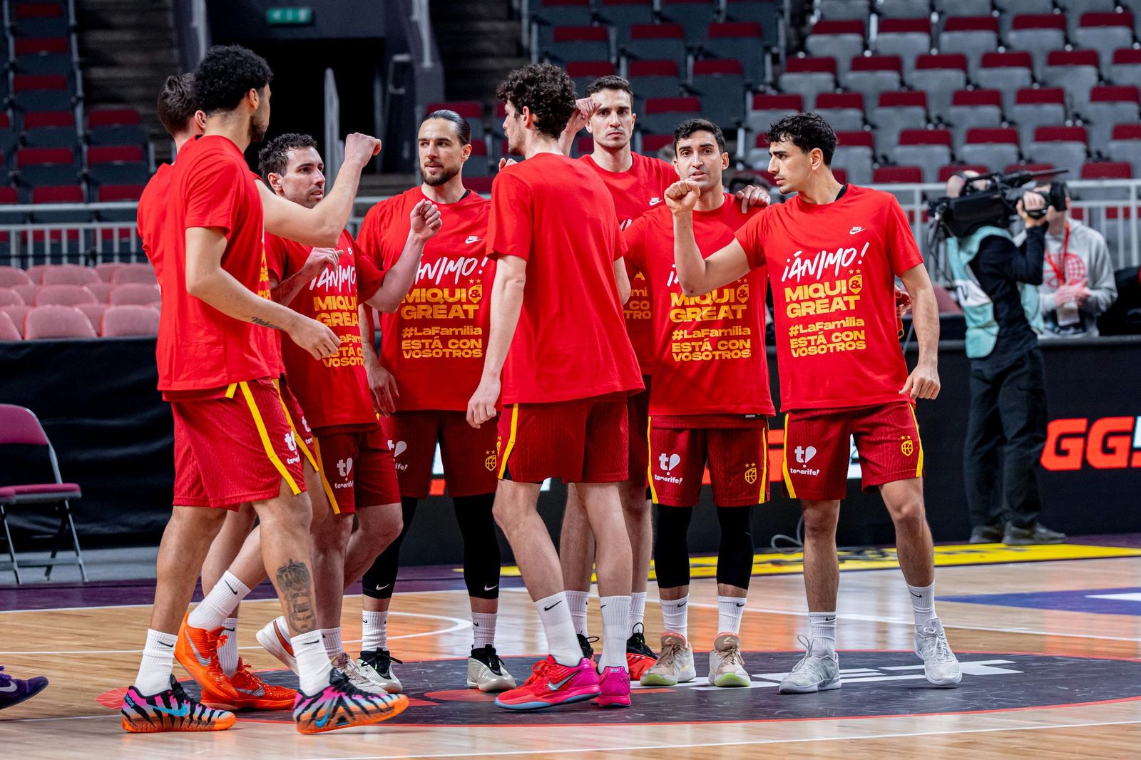 Las mejores fotos del Ucrania-España de baloncesto