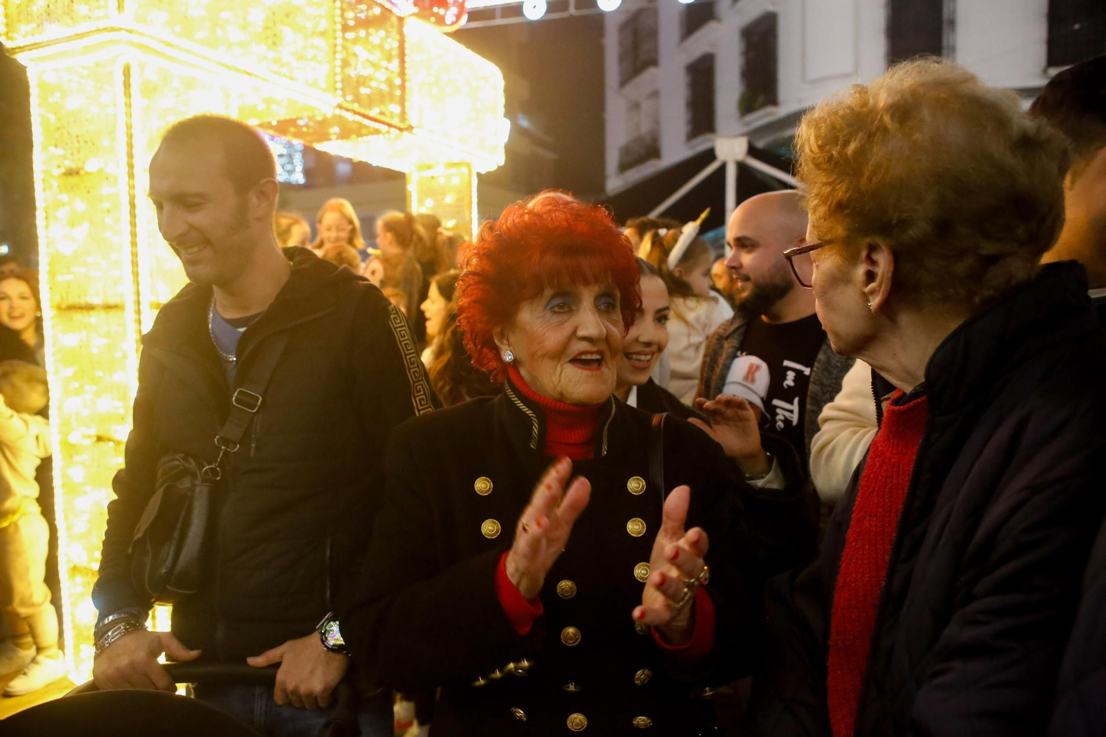Las fotos del encendido del alumbrado navideño en La Línea Las fotos del encendido del alumbrado navideño en La Línea