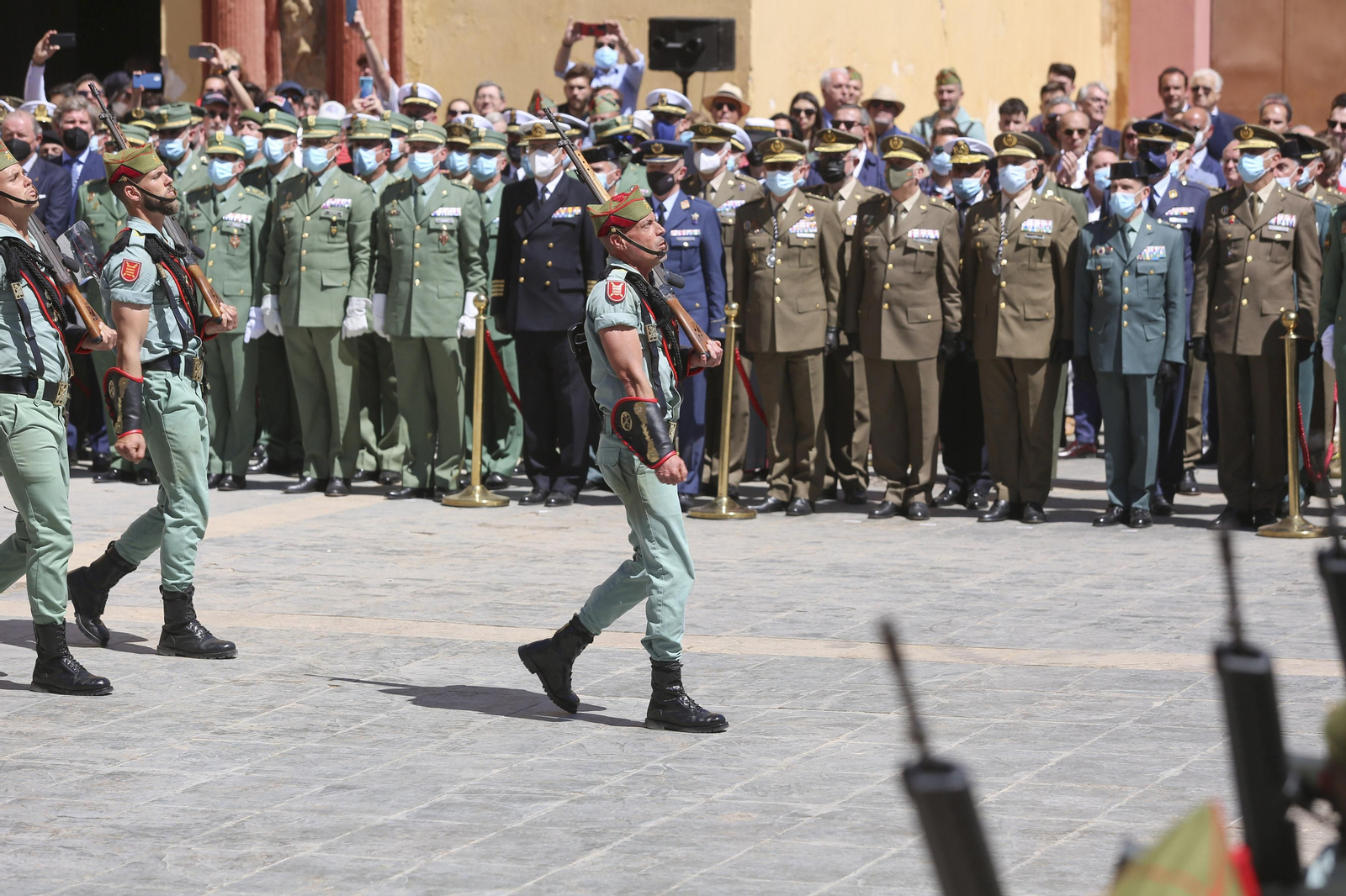 Las fotos de la Legión, en el Jueves Santo de Málaga