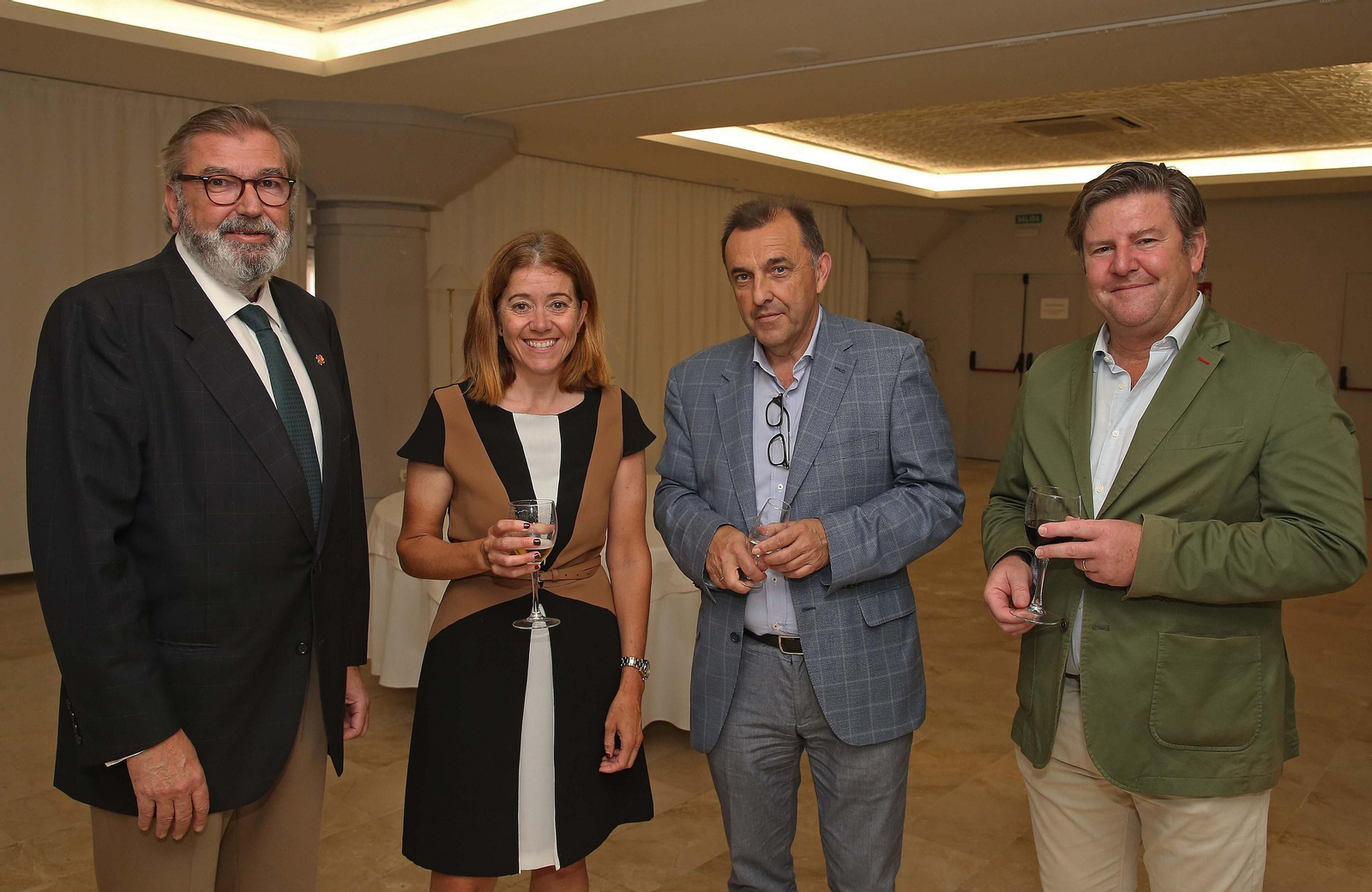 Fotos de la conferencia de Isabel Pardo de Vera en el Propeller Club Algeciras