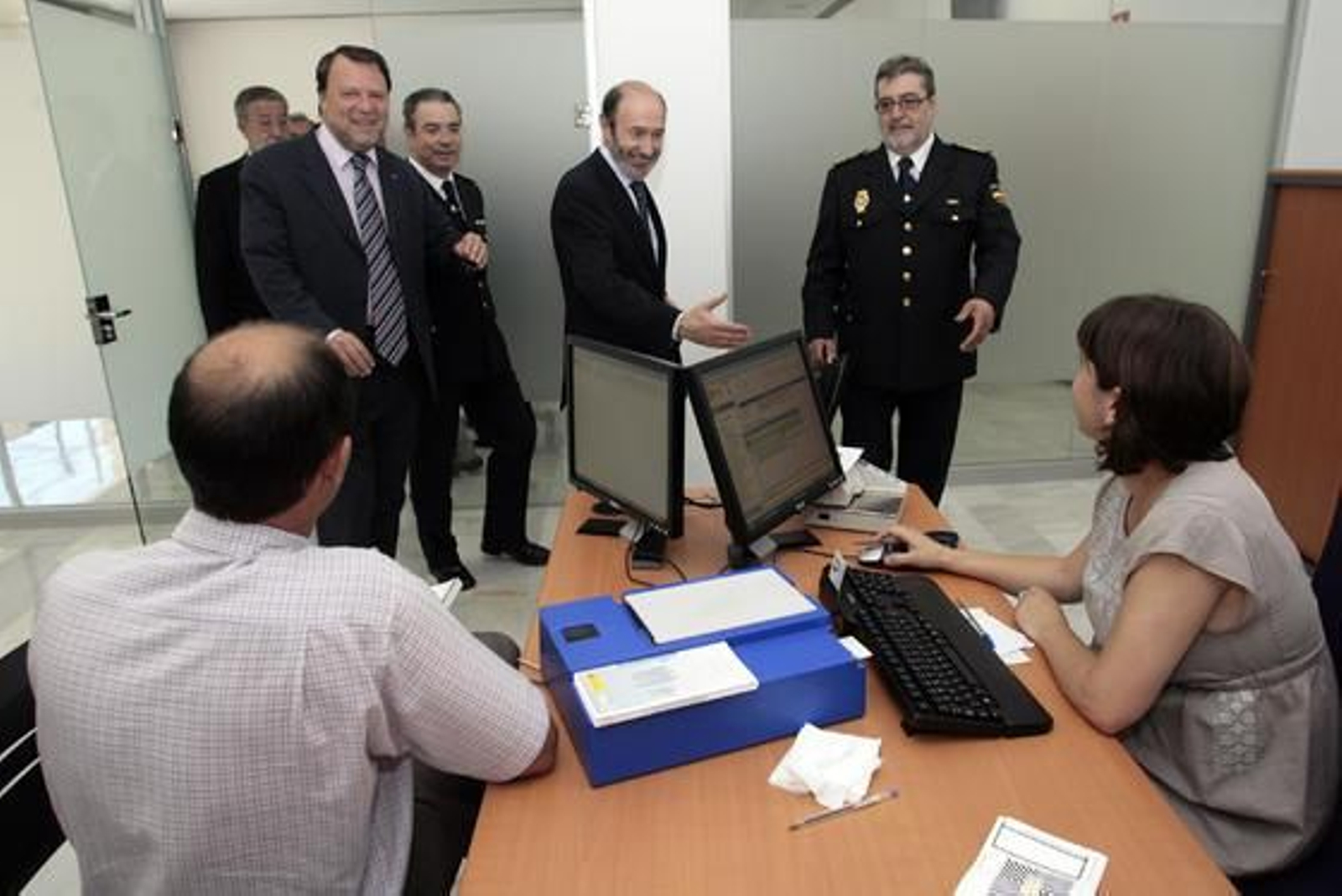 Visita a las instalaciones.

Foto: Juan Carlos Muñoz