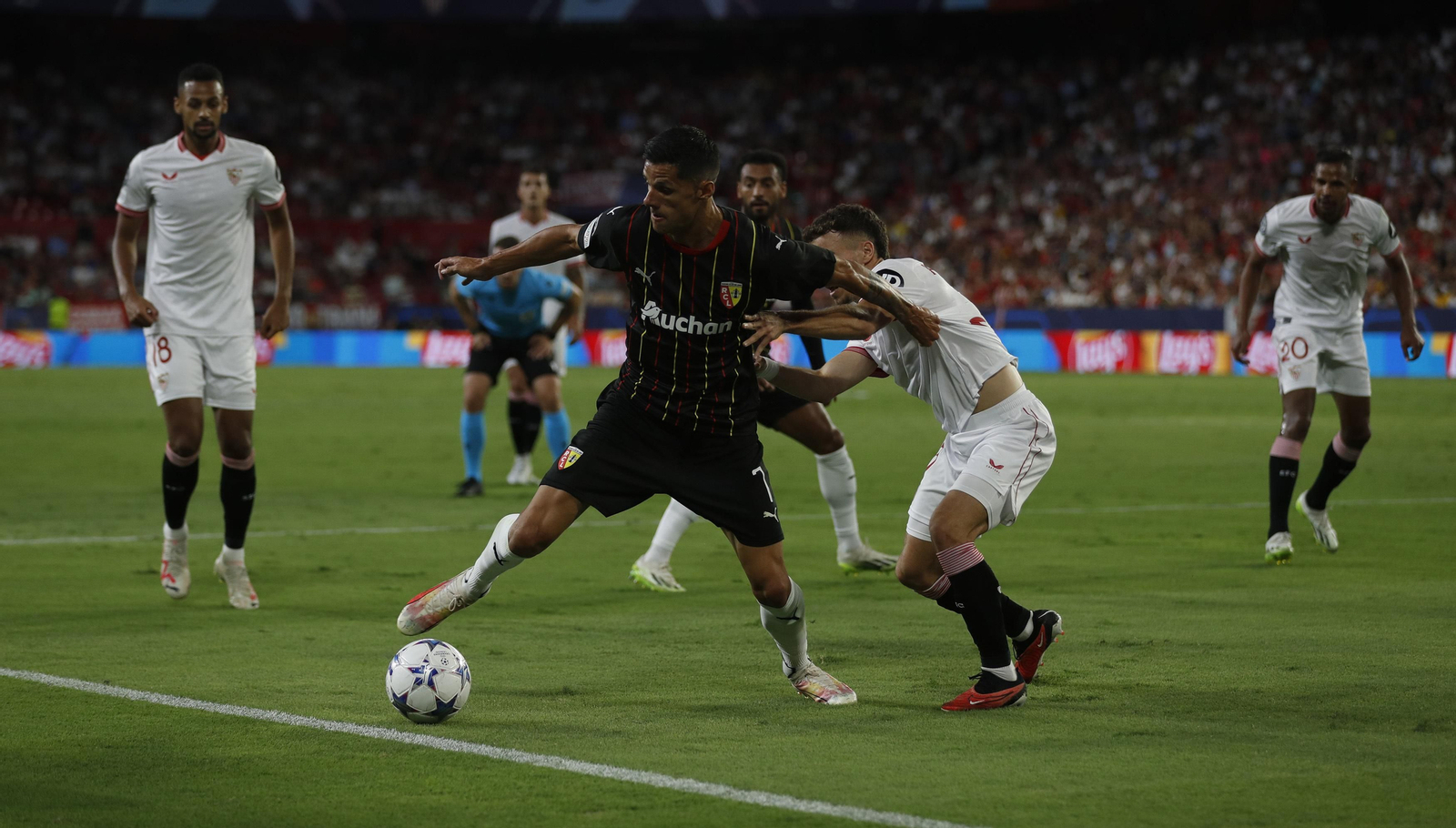 Las fotos del Sevilla-Lens de Champions