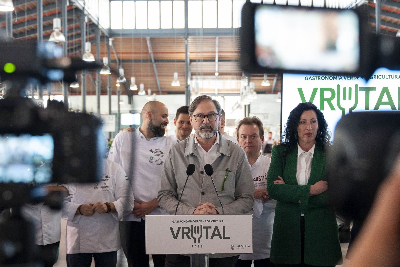 Presentación de Vrutal en el Mercado Central de Almería