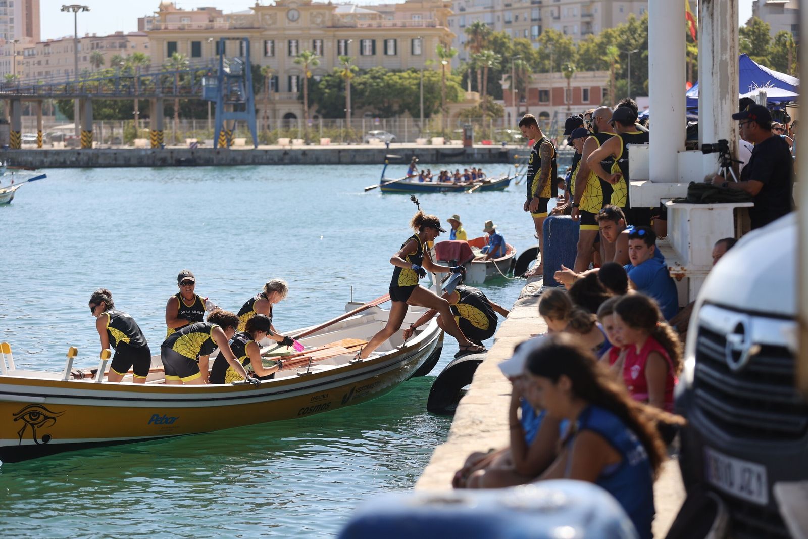 Las imágenes del 61º Gran Premio Ciudad de Málaga de jábegas