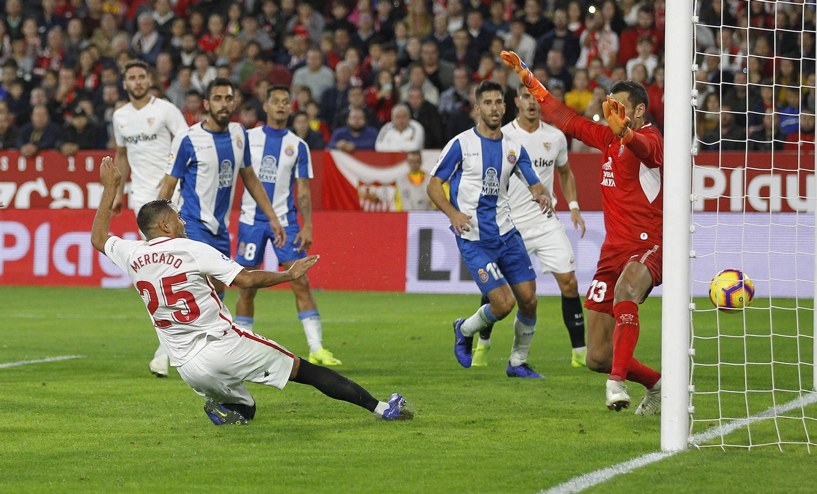 Las imágenes del Sevilla-Espanyol