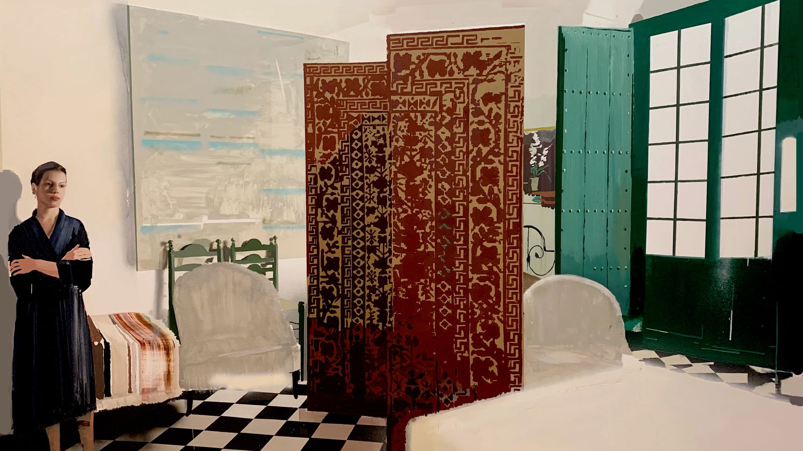 Una obra de la creadora granadina