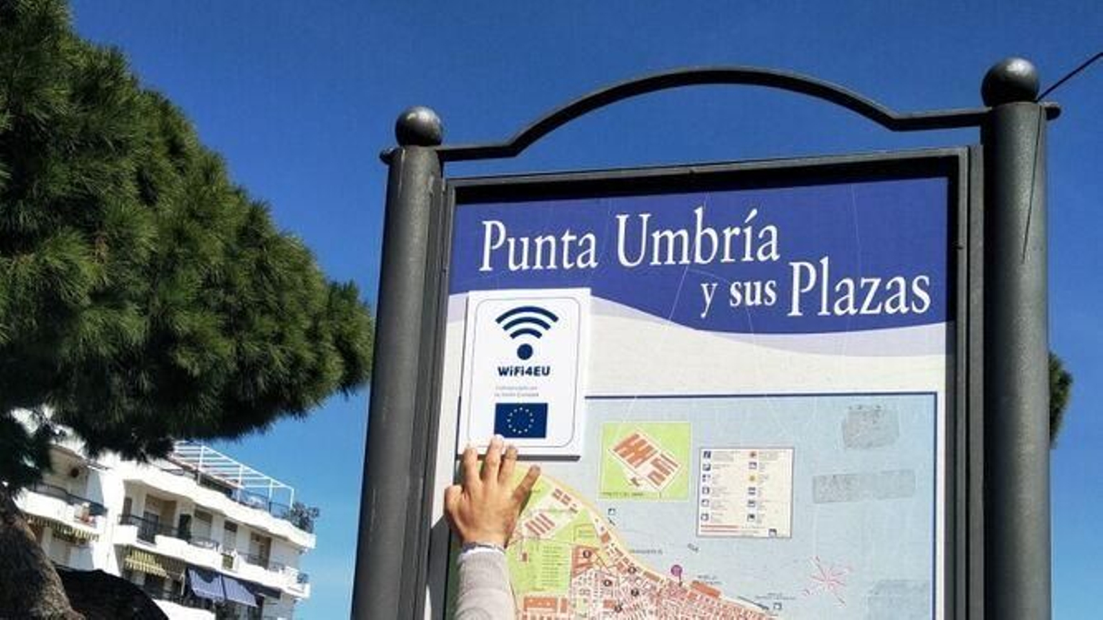Un punto de conexión gratuito a Internet