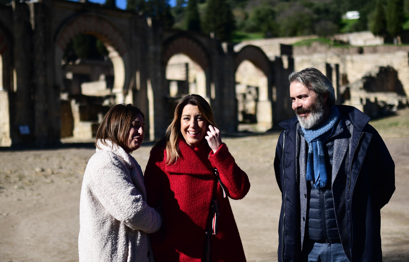 La restauración del Salón Rico de Medina Azahara, en imágenes