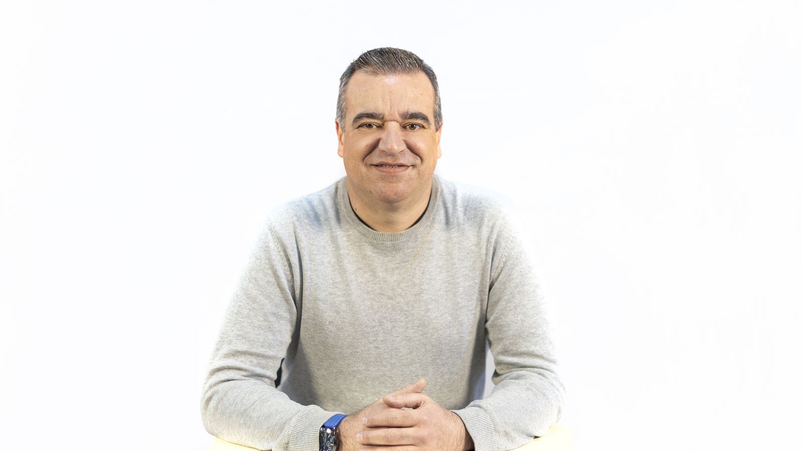 El alcalde del Castaño de Robledo, Jorge Fernández.