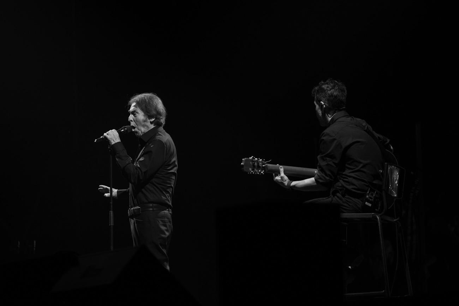 Así se disfruta en Jaén del concierto de Raphael, "Raphaelísimo"