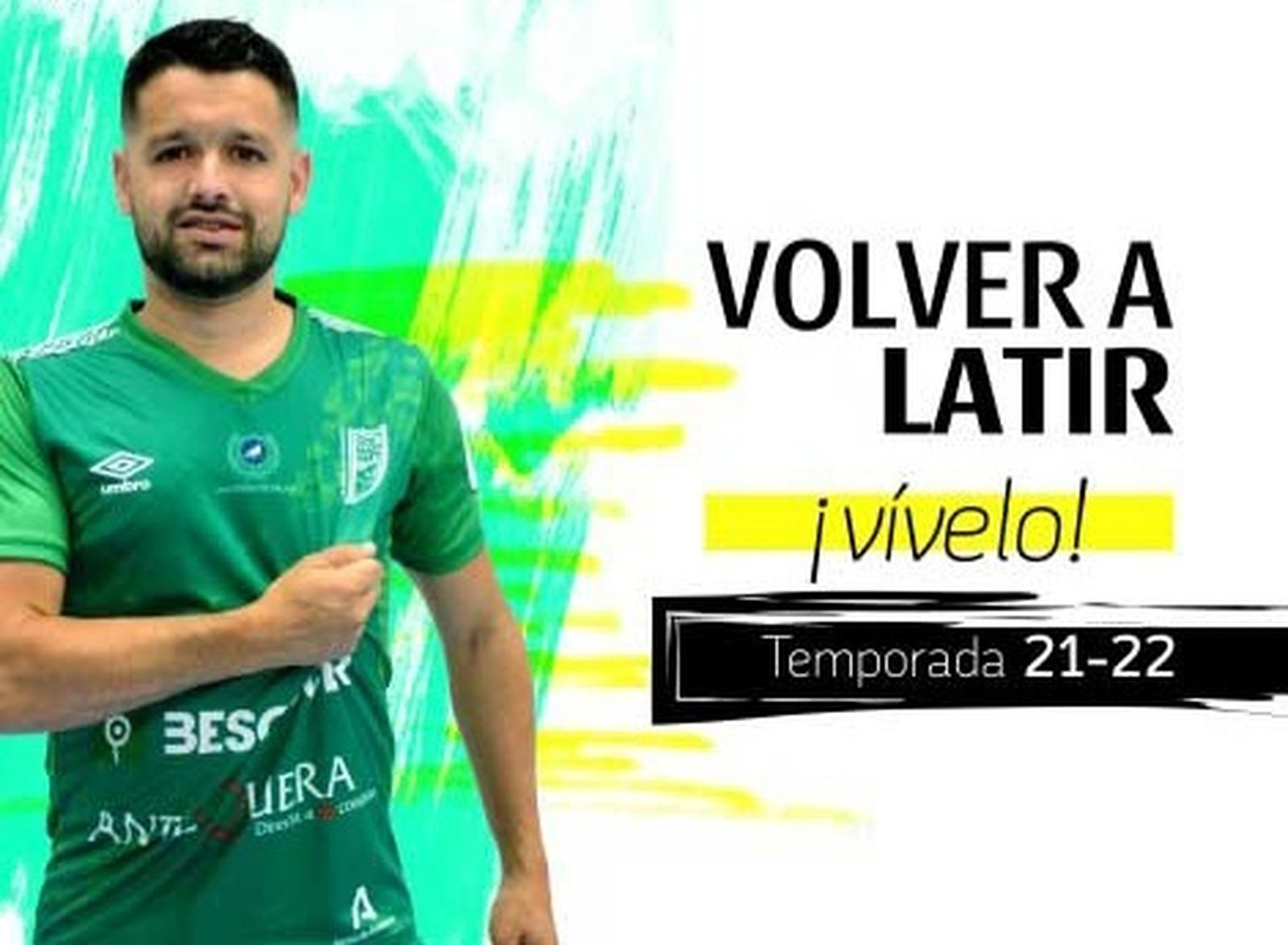 Cartel de la campaña de abonados del UMA Antequera.