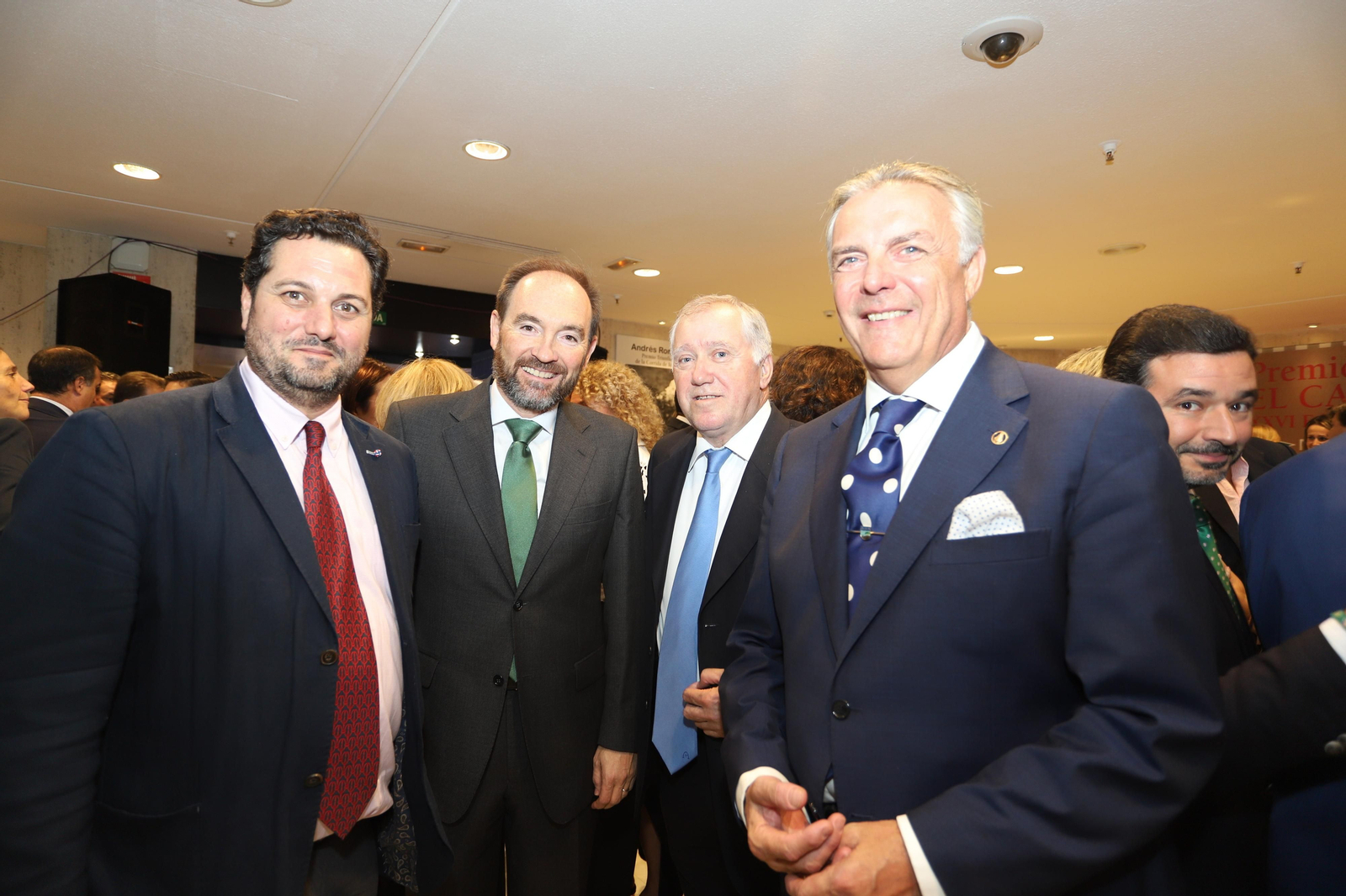 Imágenes  de la recepción en los premios taurinos El Cabezo