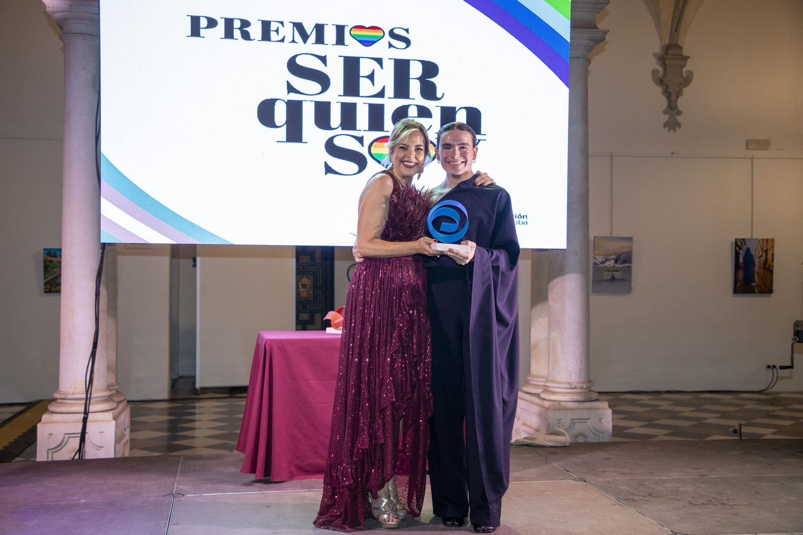 Gala de entrega de los premios Ser Quien Soy al colectivo LGTBI en Córdoba