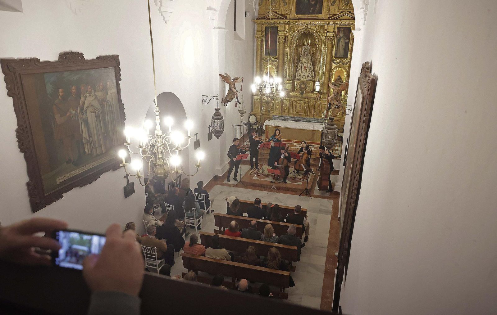 Fotos del concierto de Navidad de la Orquesta Andaluza en Castella