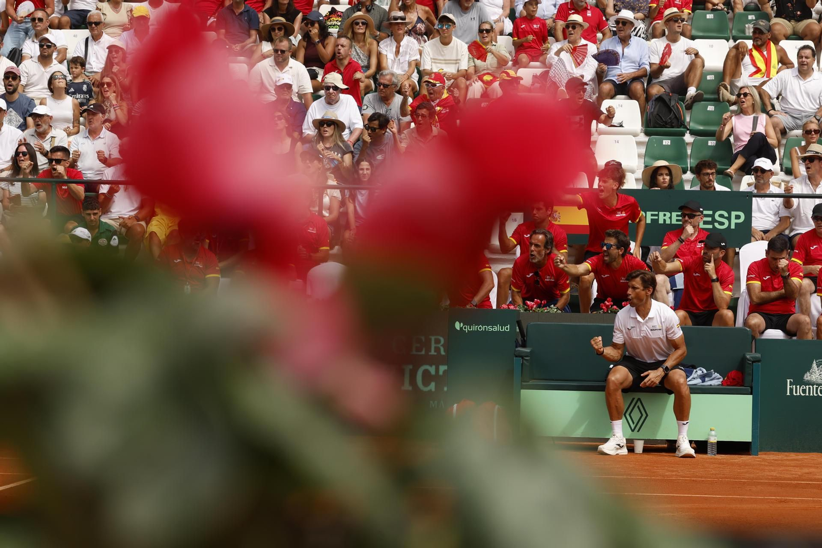 Un Pedro Martínez impecable iguala la eliminatoria de Copa Davis en Marbella (6-1, 4-6 y 7-6)