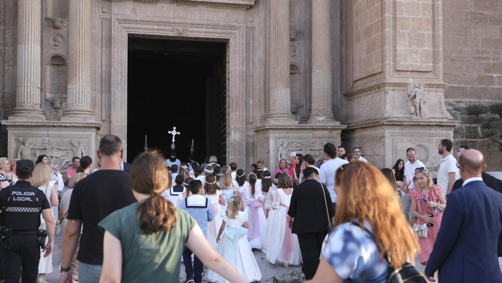 Procesión del Corpus Christi de Almería, en imágenes