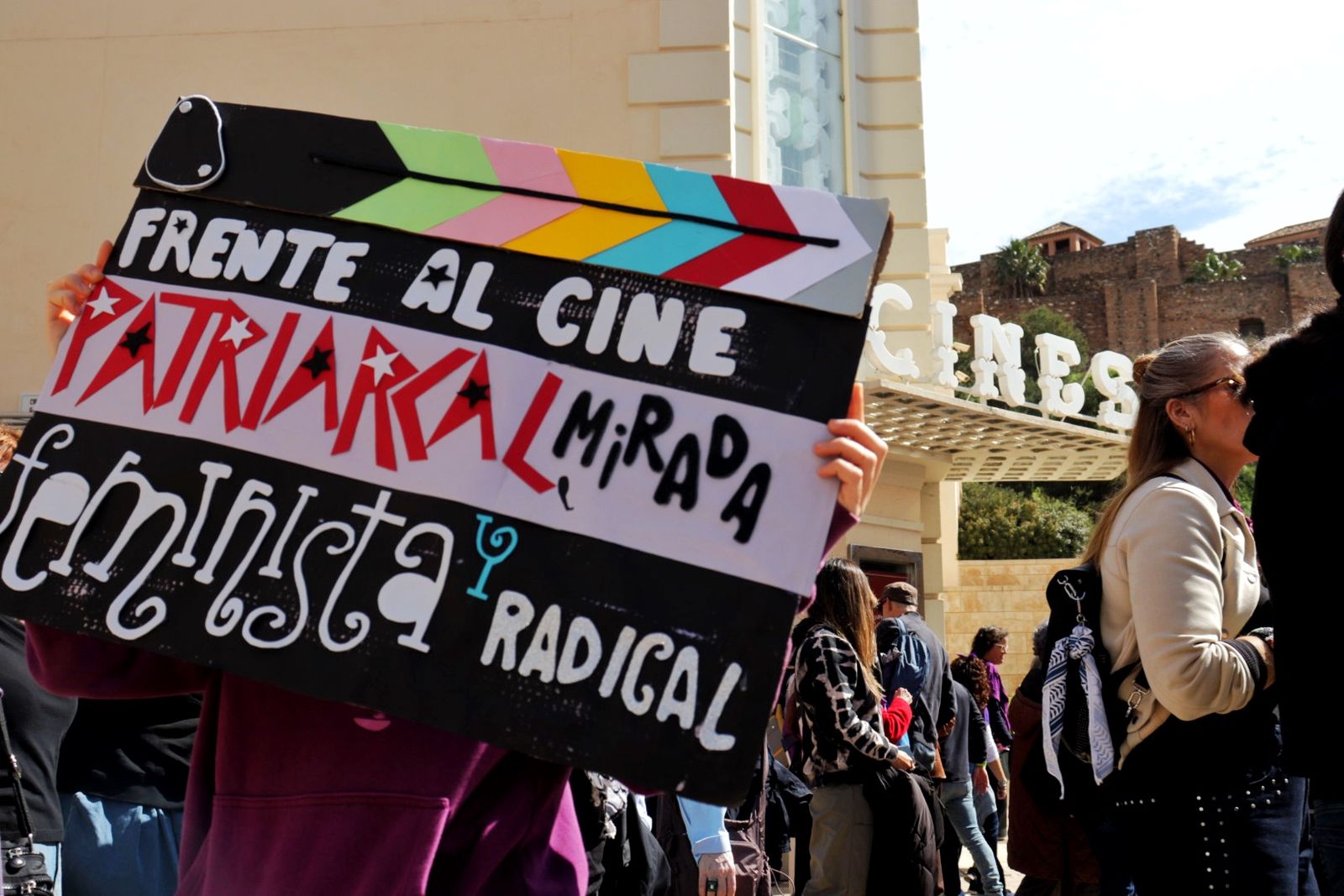 La manifestación del 8M en Málaga, en fotos