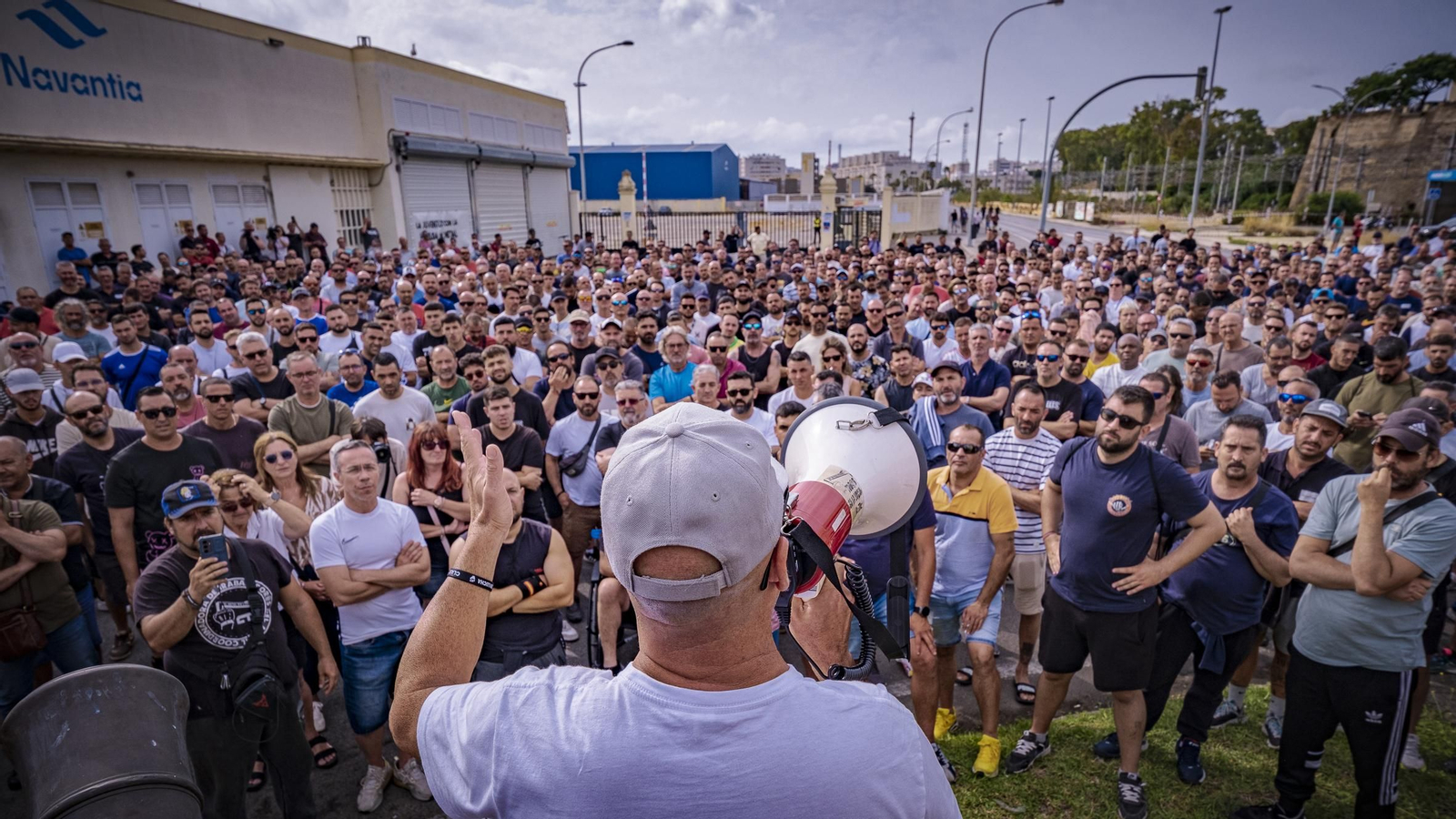 Las imágenes de las movilizaciones del martes por la huelga del Metal en Cádiz