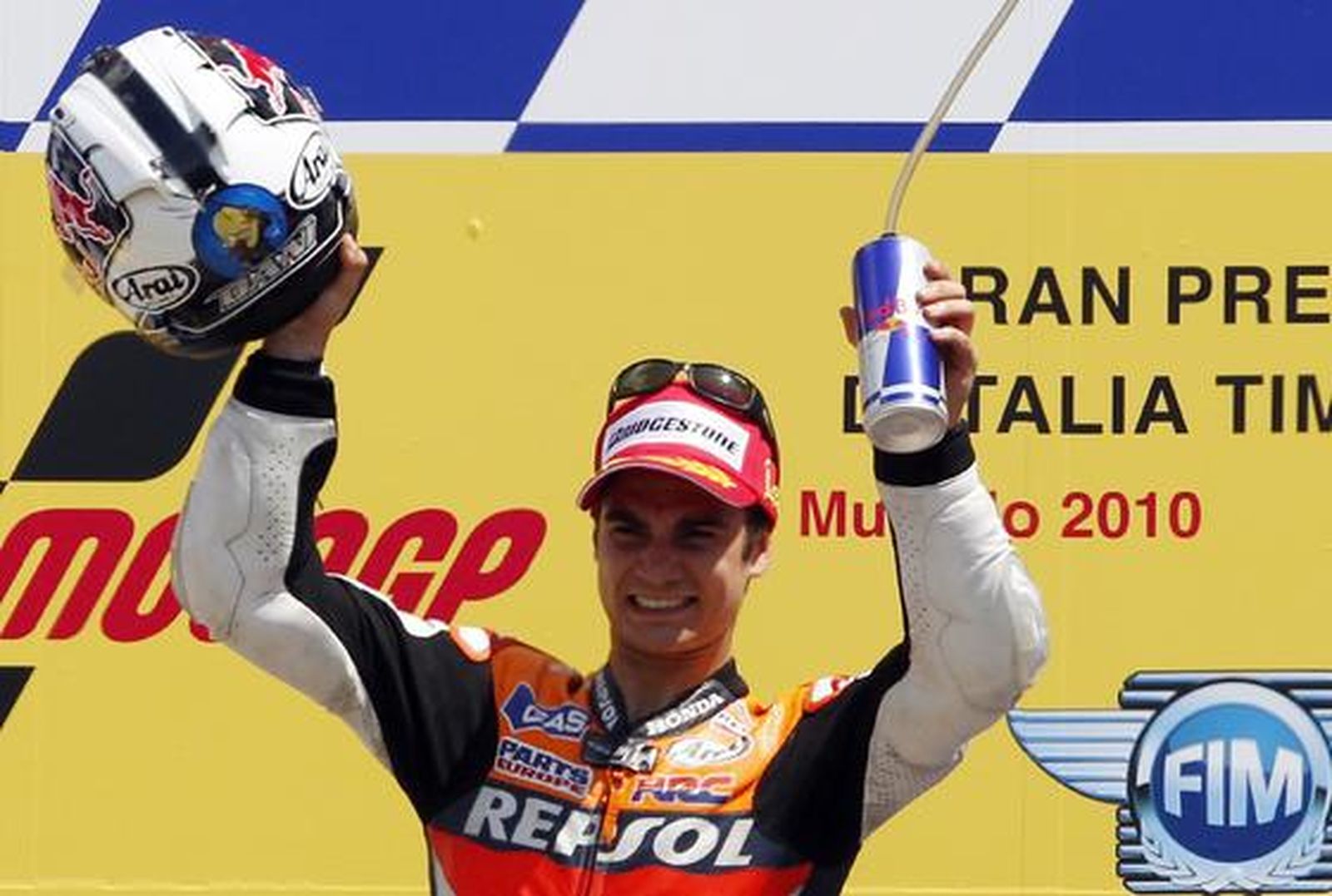 El flamante campeón de MotoGP: Dani Pedrosa.

Foto: Reuters