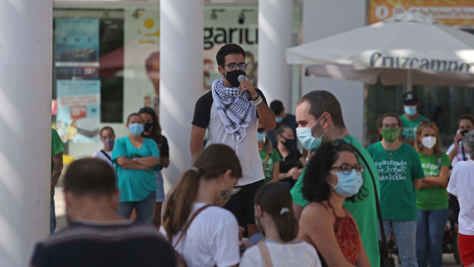 Concentración de Marea Verde en Algeciras
