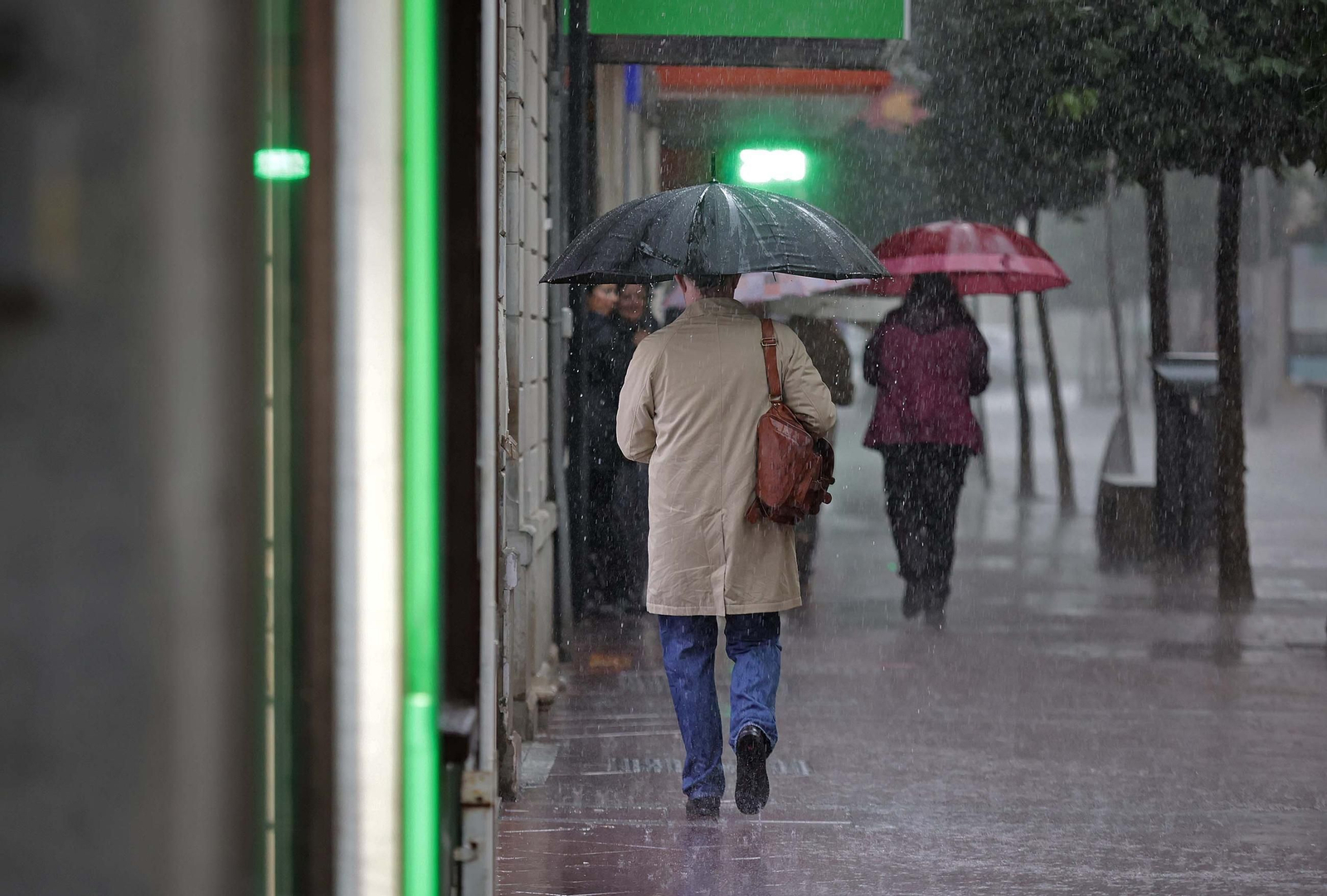 Fotos de la alerta naranja por lluvias en Algeciras