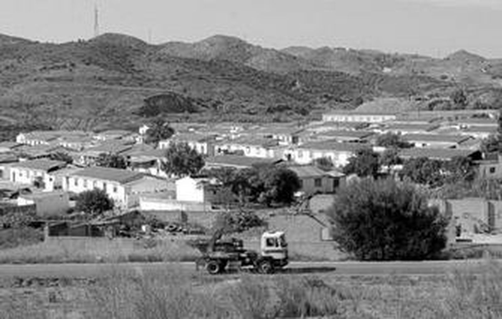 Vista del núcleo de Los Asperones.
