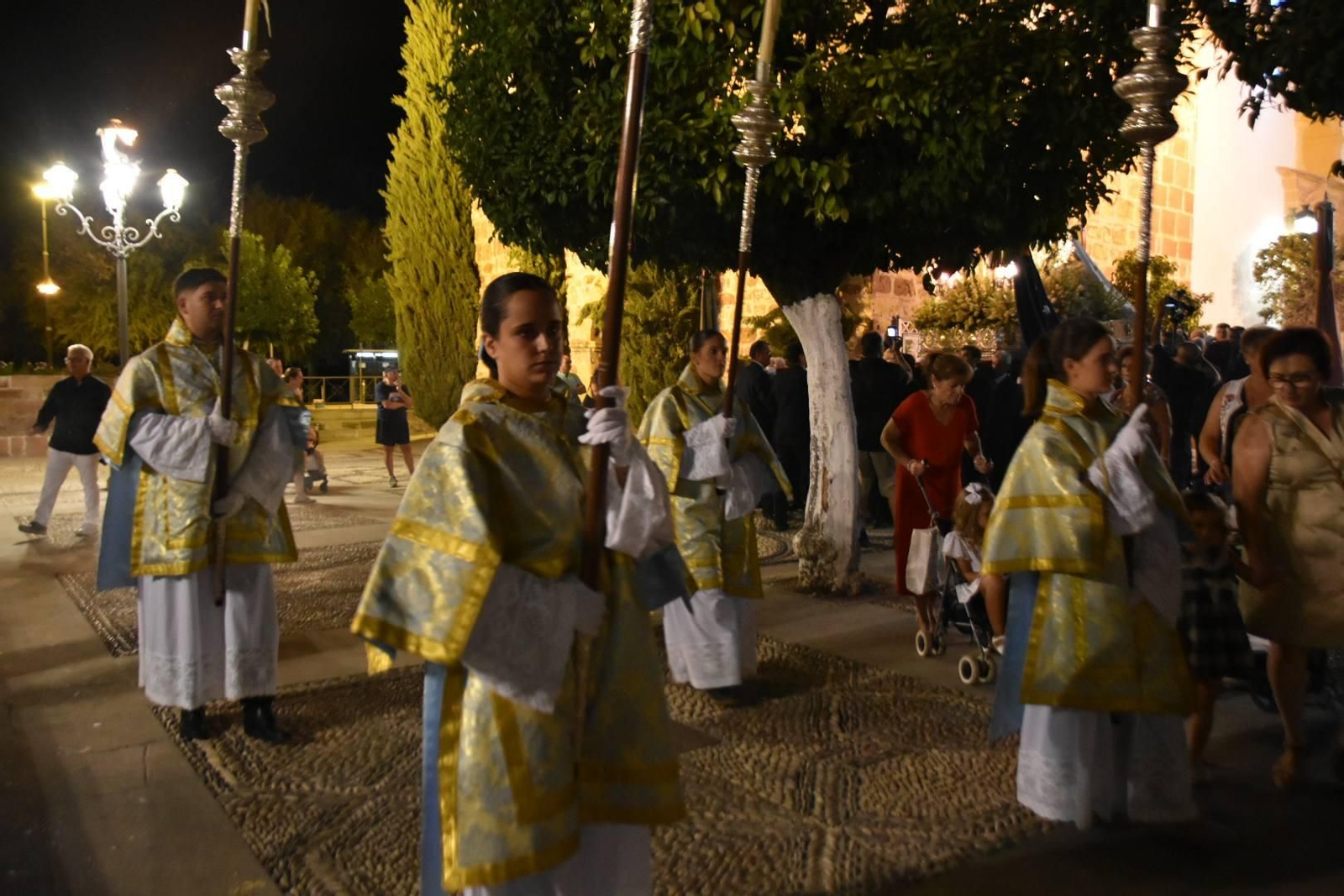 Procesión de la Virgen de la Estrella en Villa del Río.