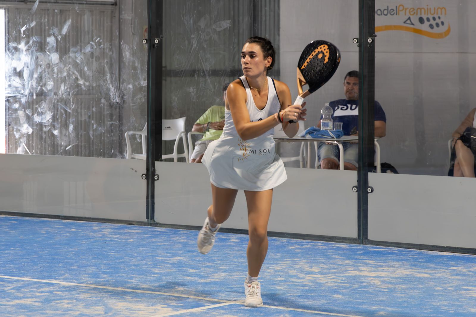 Las finales y la entrega de premios del Campeonato de Andalucía de pádel, en imágenes