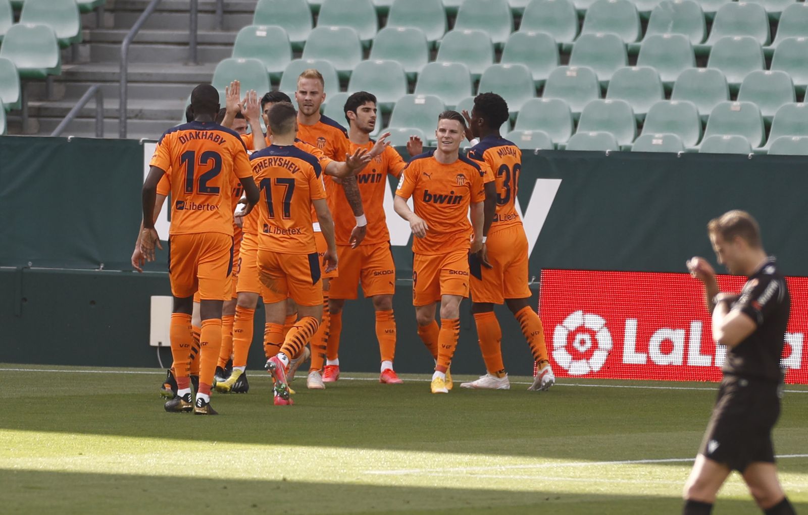 Las imágenes del Betis-Valencia