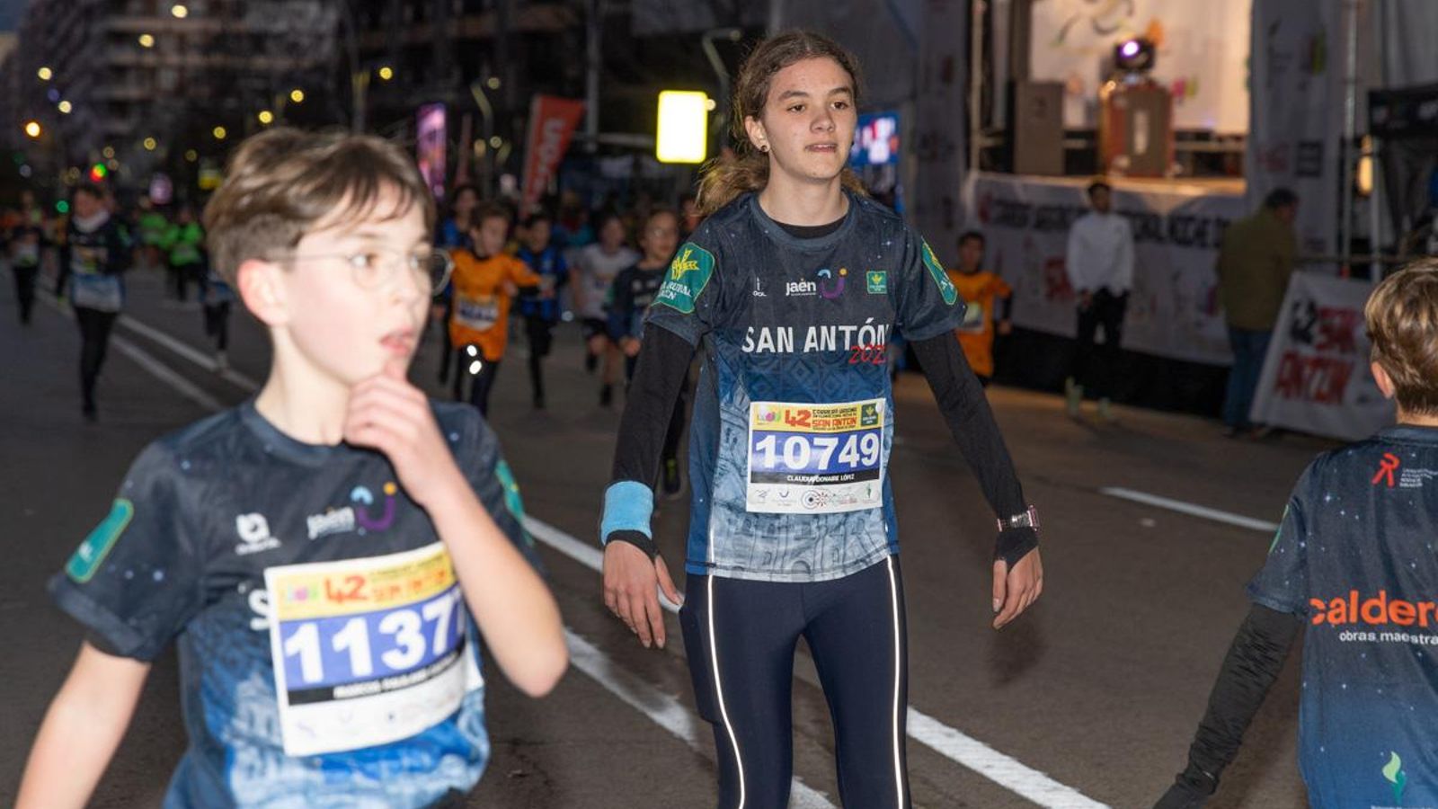 En imágenes: más de 1700 participantes en la Carrera Infantil de San Antón