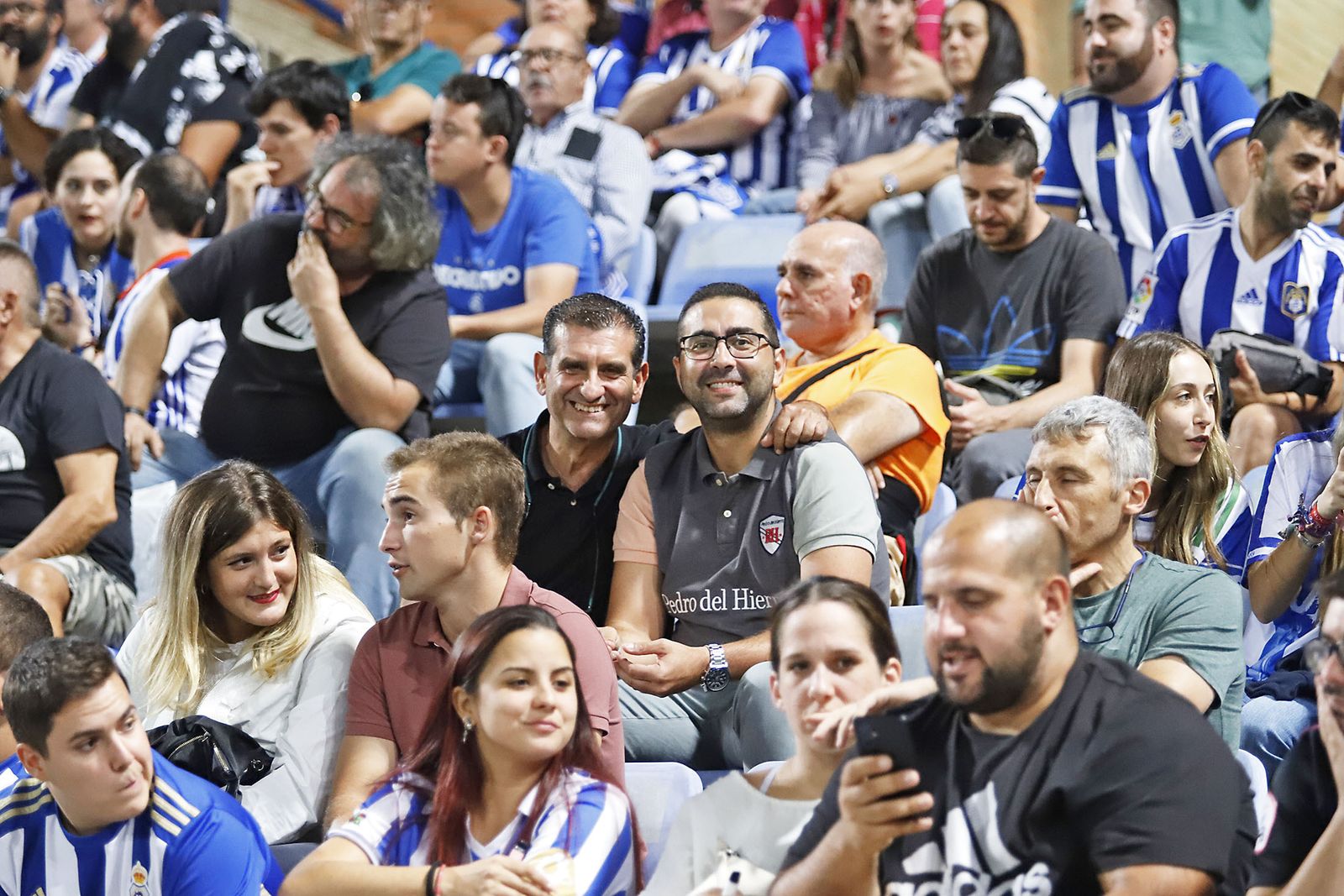 Imágenes del ambiente en el encuentro entre el Recreativo de Huelva y el CD Castellón