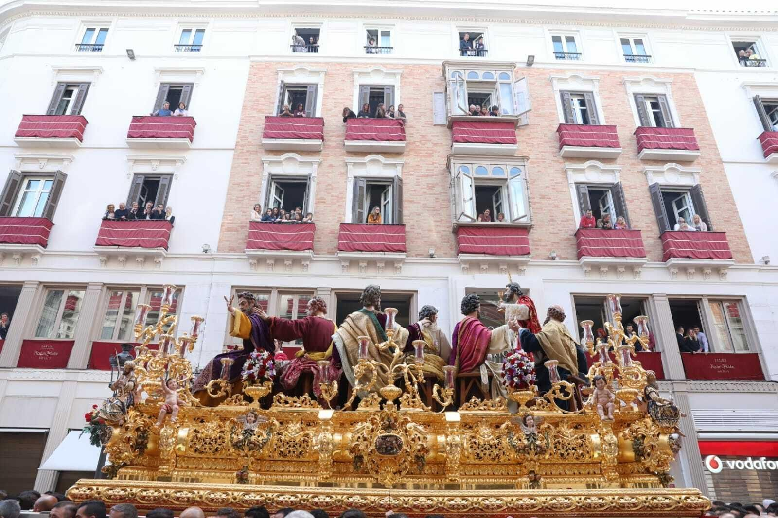 Las fotos de la Sagrada Cena del Jueves Santo en Málaga Las fotos de la Sagrada Cena del Jueves Santo en Málaga