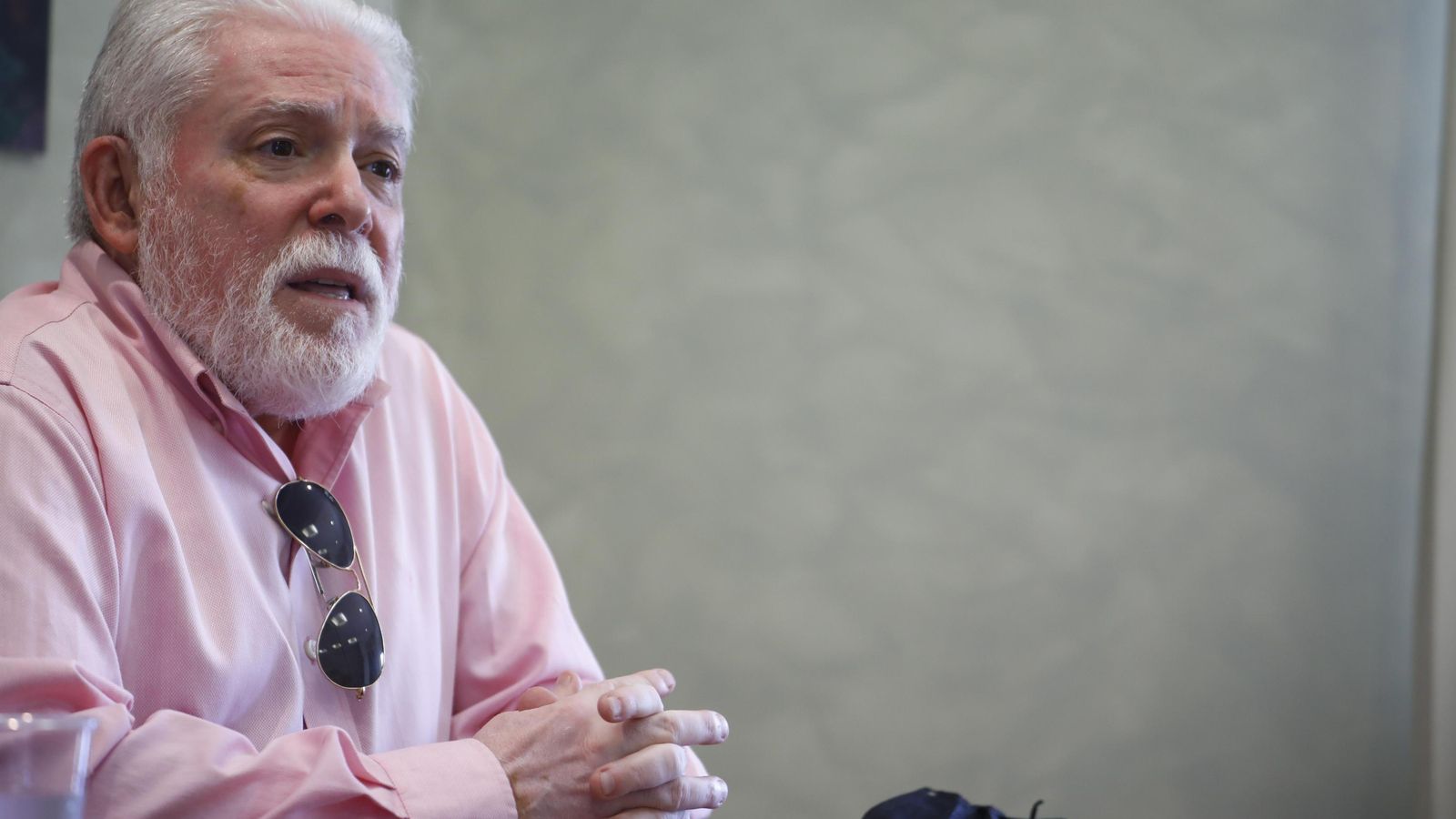 Alfonso Morales, durante la entrevista concedida 'el Día'.