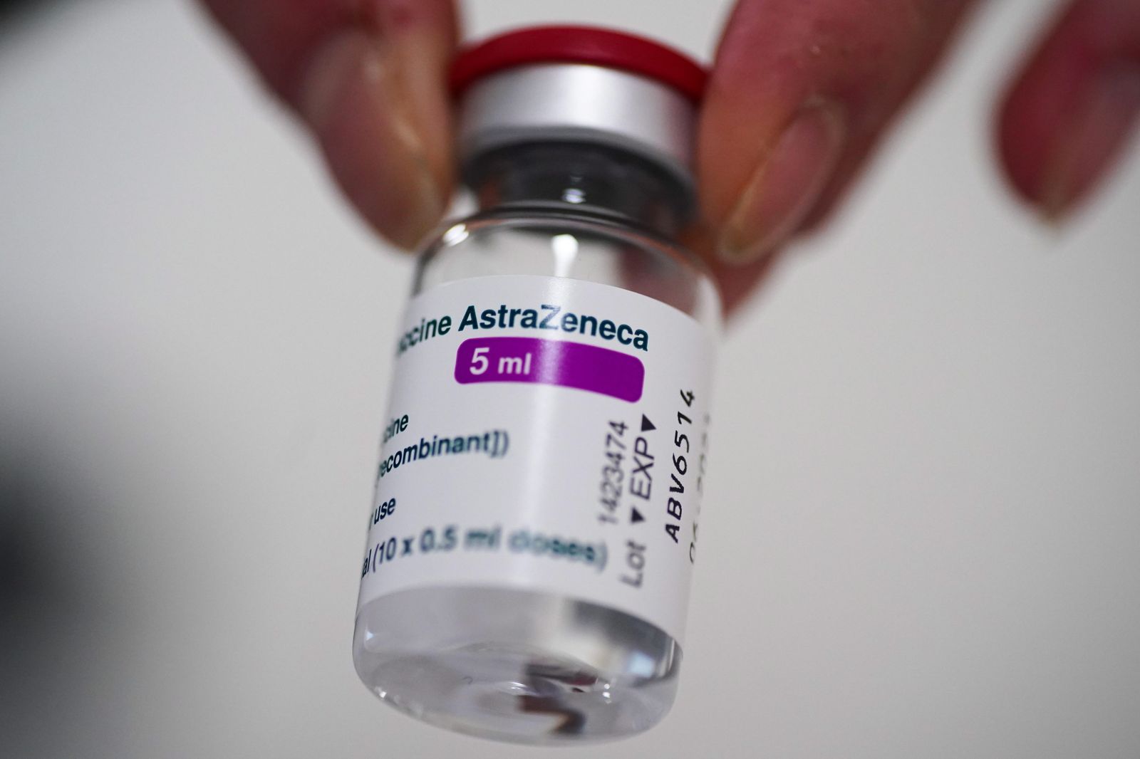 Vacuna de AstraZeneca.