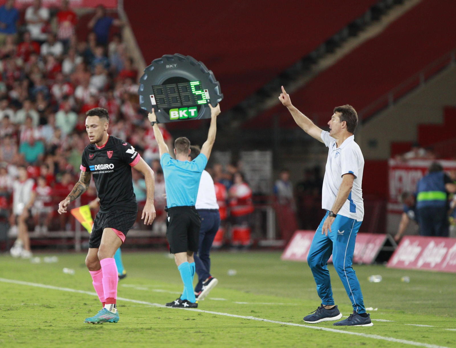 Imágenes del partido U.D. Almería-Sevilla F.C.