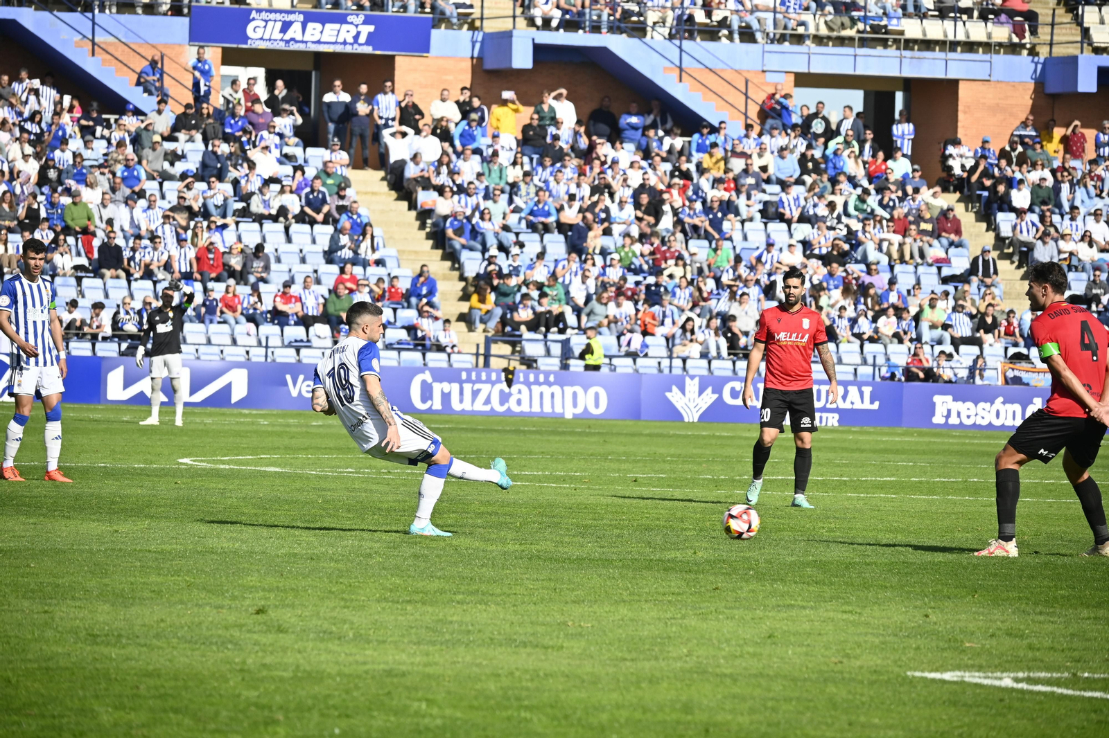 Imágenes del partido: Recre - Melilla