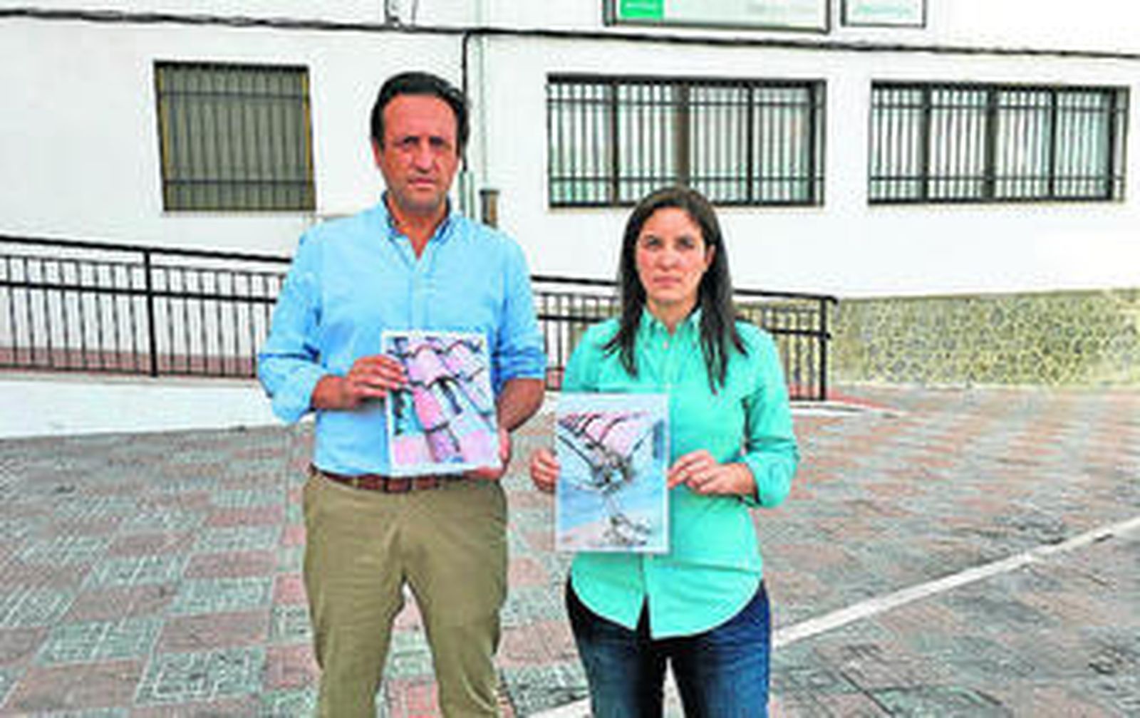 Javier Ibáñez y Cristina Casanueva.