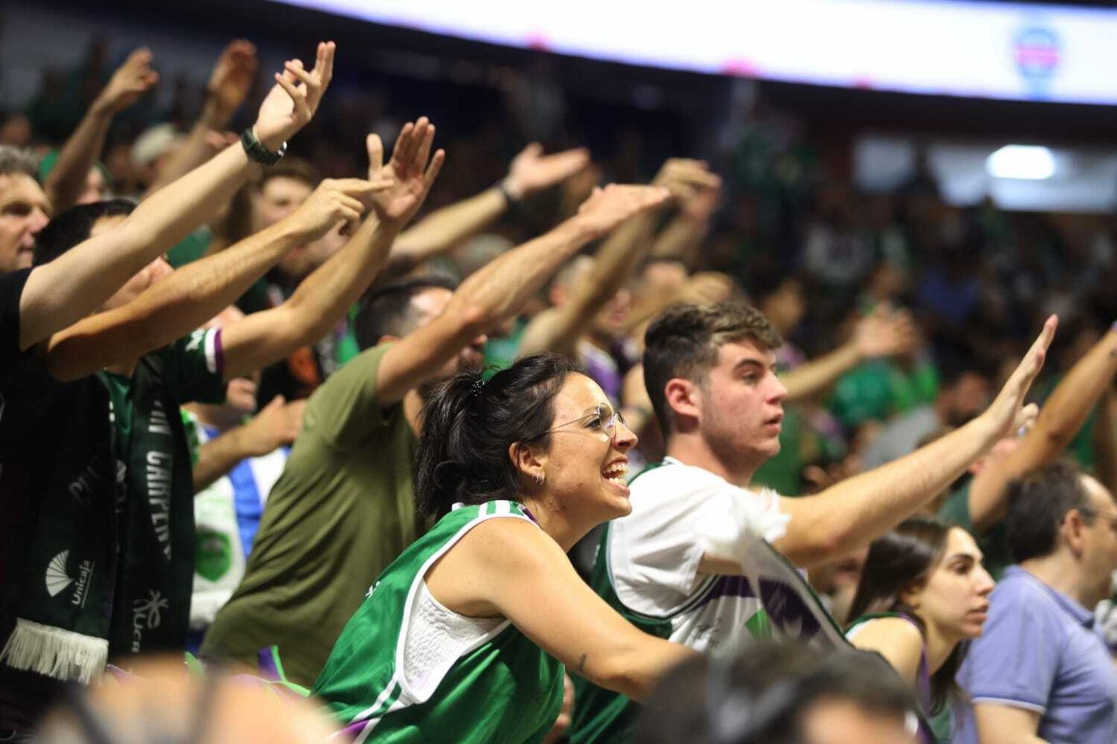 El Unicaja-Barcelona, en fotos