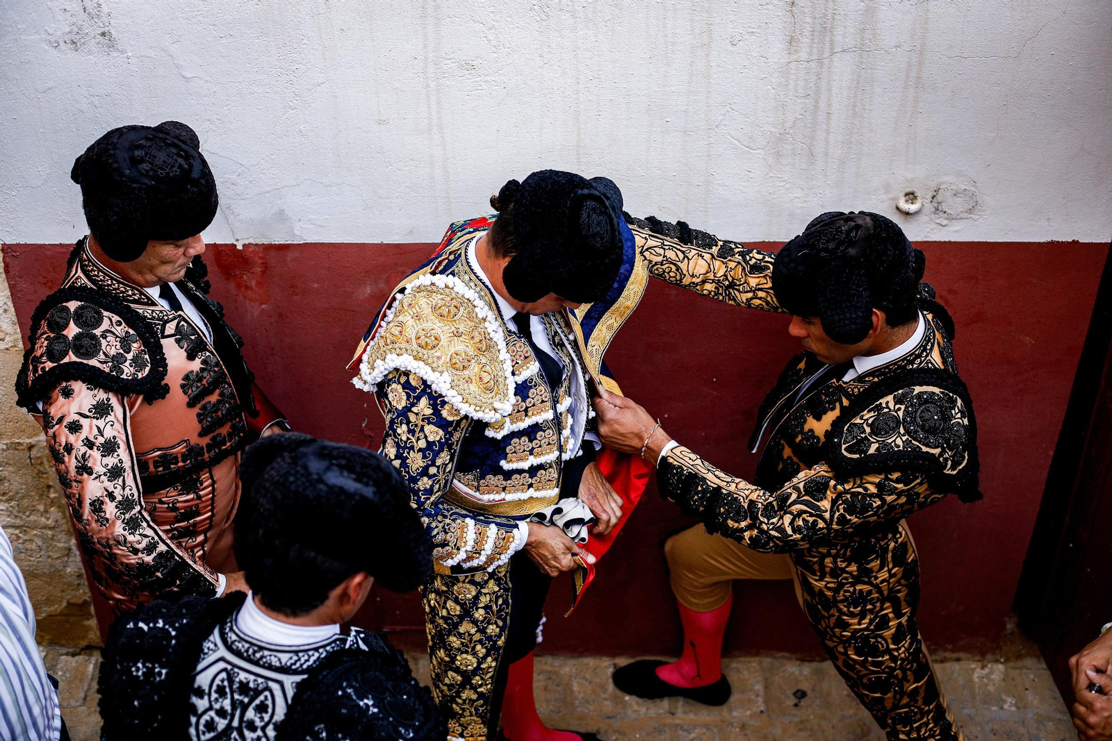 Imágenes de la corrida de toros en El Puerto: Manzanares, Roca Rey y Pablo Aguado