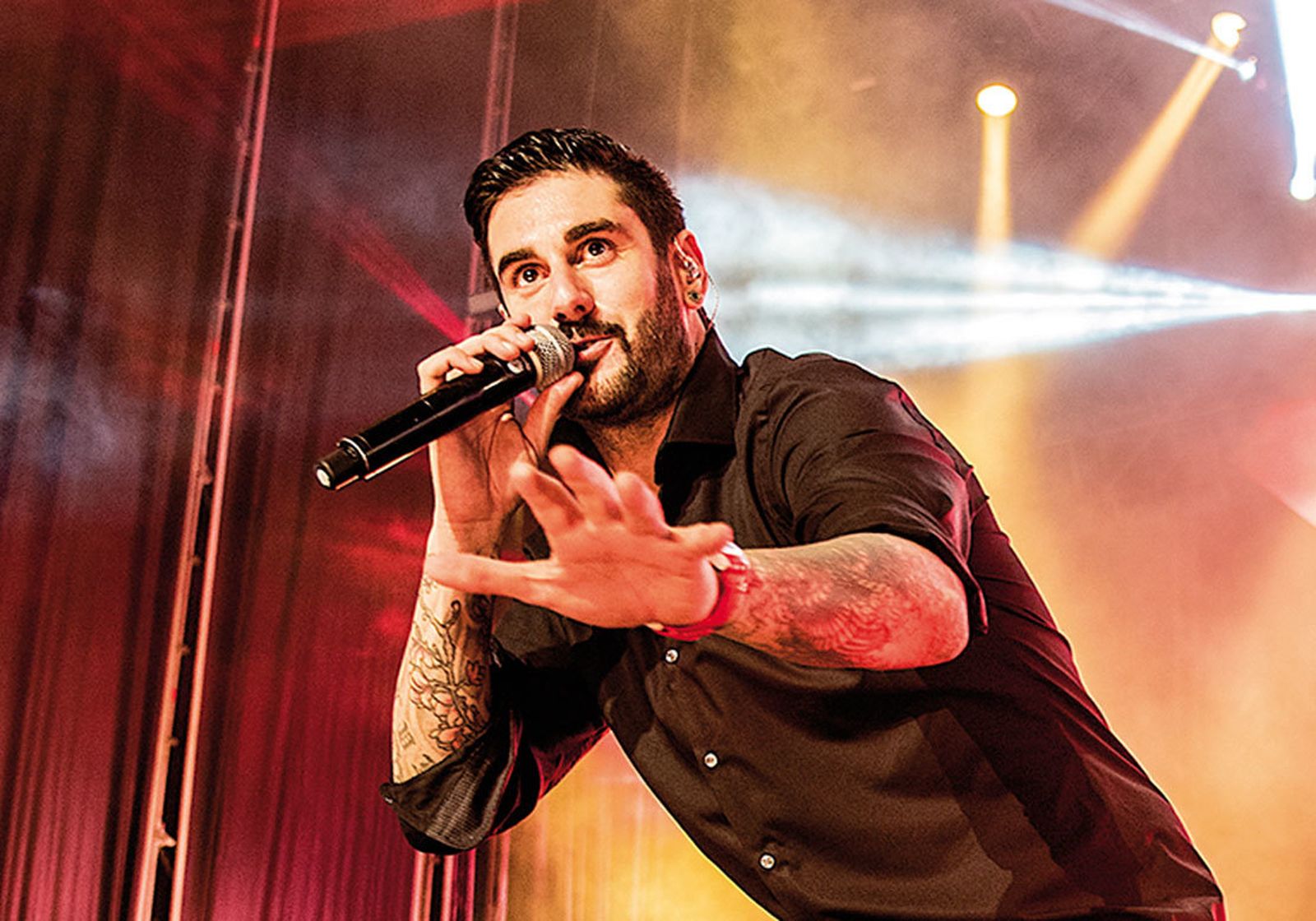 Melendi, en una actuación reciente