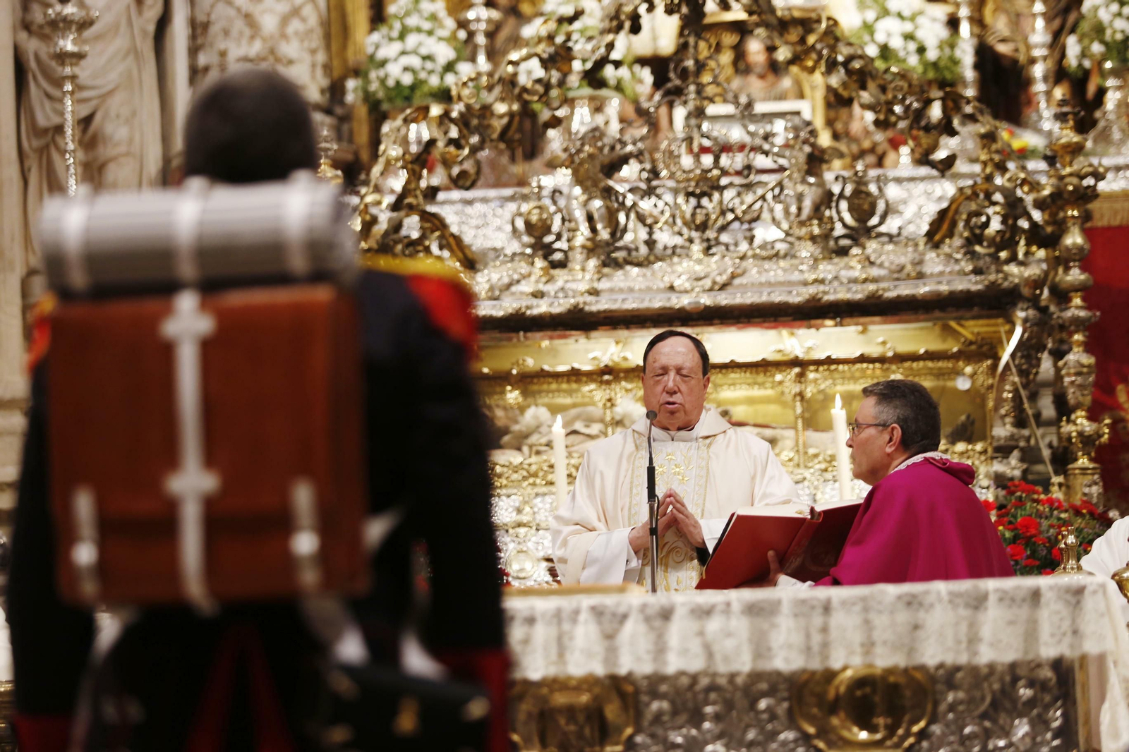 Celebración de la festividad de San Fernando en la Catedral de Sevilla