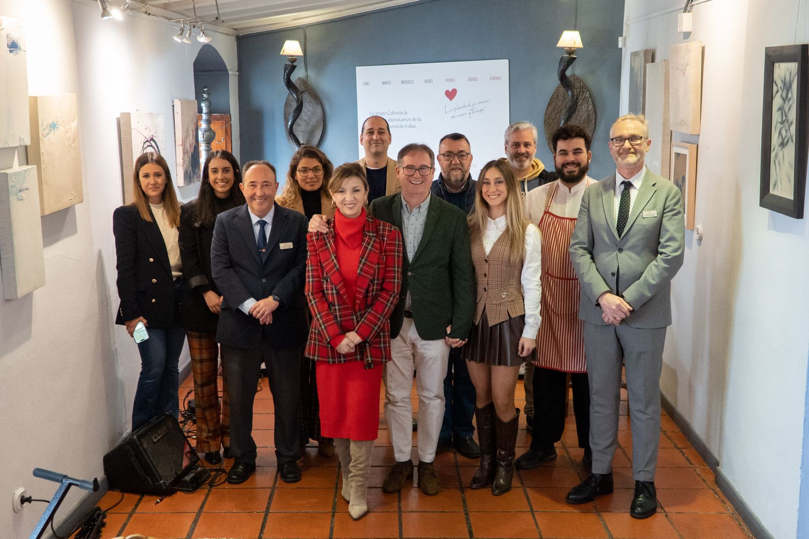 Gerentes y trabajadores del Grupo Cabezas Carmona