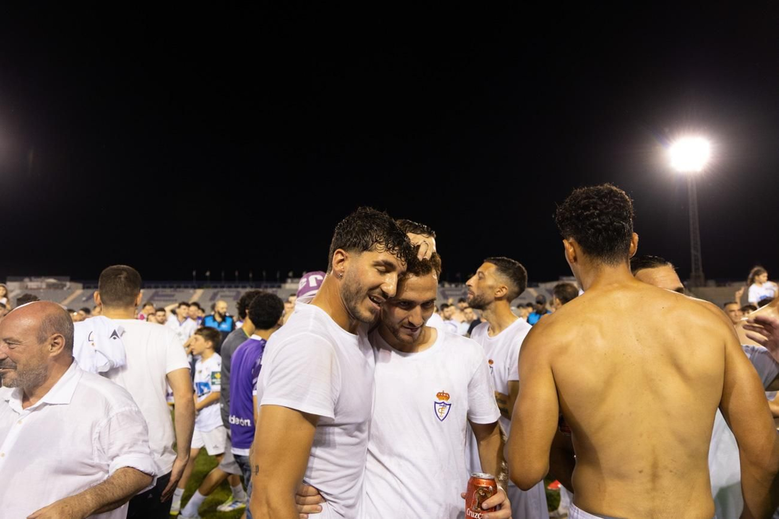 La celebración del Real Jaén.