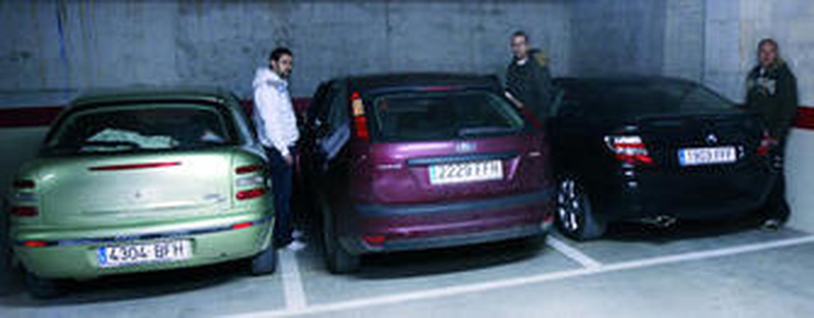 Imagen del aparcamiento de la calle Praga, 18, en el barrio de Campanillas.