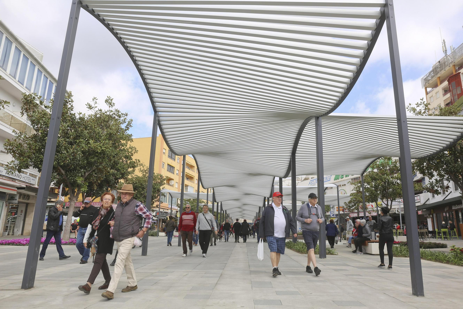 Las imágenes de la gran transformación urbanística de Torremolinos